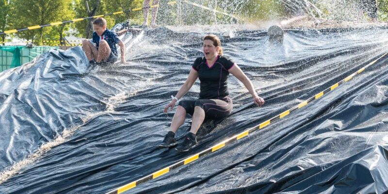 obstacle run