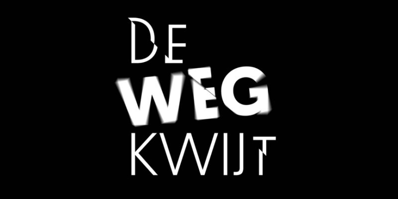 de weg kwijt