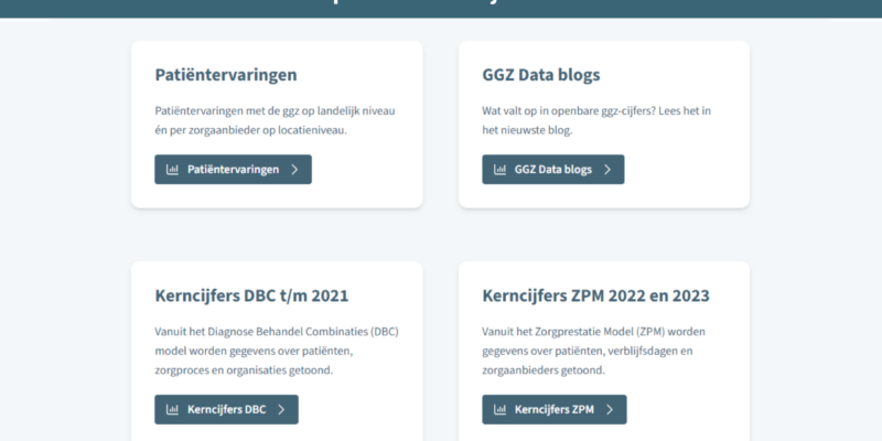 openbare GGZ-cijfers