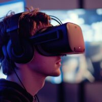 Virtual Reality, VR, VR-bril