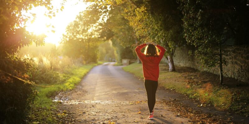 positieve gezondheid, wandelen