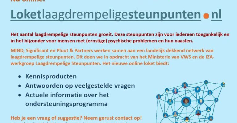 Monitor laagdrempelige steunpunten, laagdrempelige steunpunten, monitor