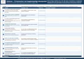 zelfscan, laagdrempelige steunpunten