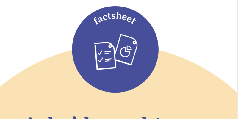 FACTSHEET ARBEIDSMARKT